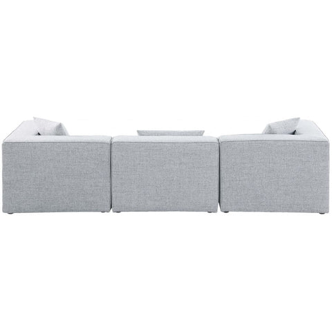 Meridian Furniture Cube Modular Sofa S108B - Grey - Sofas