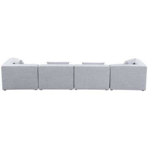 Meridian Furniture Cube Modular Sofa S144B - Grey - Sofas