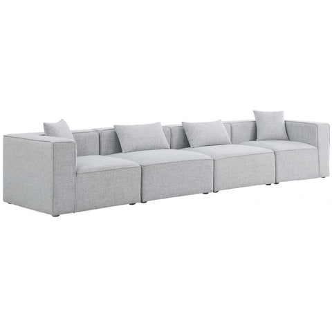 Meridian Furniture Cube Modular Sofa S144B - Grey - Sofas