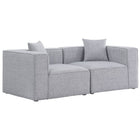 Meridian Furniture Cube Modular Sofa S72B - Grey - Sofas