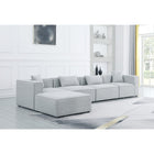 Meridian Furniture Cube Modular Sectional 5A - Sofas