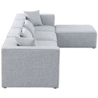 Meridian Furniture Cube Modular Sectional 5A - Sofas