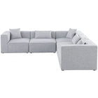 Meridian Furniture Cube Modular Sectional 5C - Sofas