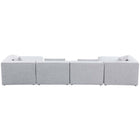 Meridian Furniture Cube Modular Sectional 6B - Sofas
