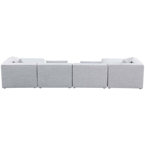 Meridian Furniture Cube Modular Sectional 6B - Sofas