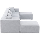 Meridian Furniture Cube Modular Sectional 6B - Sofas