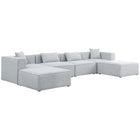 Meridian Furniture Cube Modular Sectional 6B - Sofas