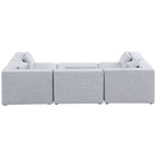 Meridian Furniture Cube Modular Sectional 6C - Sofas