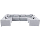 Meridian Furniture Cube Modular Sectional 8A - Sofas