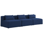 Meridian Furniture Cube Modular Sofa S108A - Navy - Sofas
