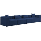Meridian Furniture Cube Modular Sofa S144B - Navy - Sofas