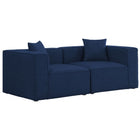 Meridian Furniture Cube Modular Sofa S72B - Navy - Sofas