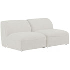 Meridian Furniture Miramar Modular Sofa S66 - Cream - Sofas