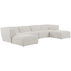 Meridian Furniture Miramar Modular Sectional 6A - Cream - Sofas