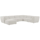 Meridian Furniture Miramar Modular Sectional 7A - Cream - Sofas