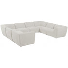 Meridian Furniture Miramar Modular Sectional 8A - Cream - Sofas