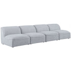 Meridian Furniture Miramar Modular Sofa S132 - Grey - Sofas