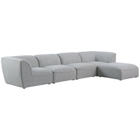 Meridian Furniture Miramar Modular Sectional 5A - Grey - Sofas