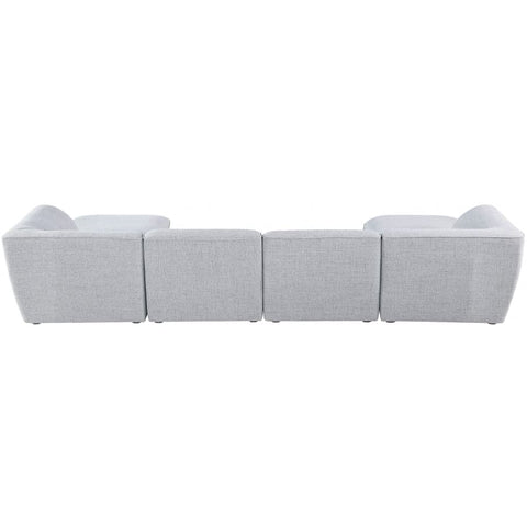 Meridian Furniture Miramar Modular Sectional 6A - Grey - Sofas