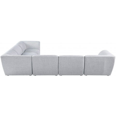 Meridian Furniture Miramar Modular Sectional 6B - Grey - Sofas