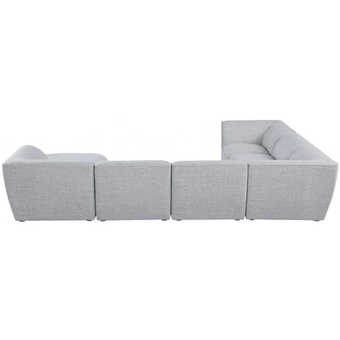 Meridian Furniture Miramar Modular Sectional 7A - Grey - Sofas