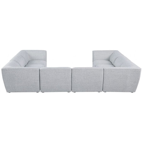 Meridian Furniture Miramar Modular Sectional 8A - Grey - Sofas