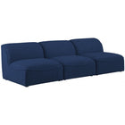 Meridian Furniture Miramar Modular Sofa S99 - Navy - Sofas