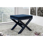 Meridian Furniture Nixon Velvet Ottoman / Bench - Ottomans