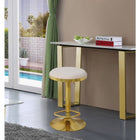 Meridian Furniture Brody Adjustable Stool - Gold - Stools