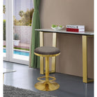 Meridian Furniture Brody Adjustable Stool - Gold - Stools