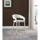 Meridian Furniture Destiny Velvet Stool - Stools