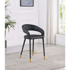 Meridian Furniture Destiny Faux Leather Stool - Stools