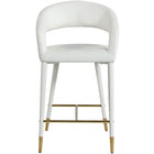 Meridian Furniture Destiny Faux Leather Stool - Stools