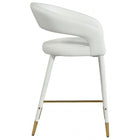 Meridian Furniture Destiny Faux Leather Stool - Stools