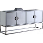 Meridian Furniture Silver Marbella Sideboard/Buffet - Storage