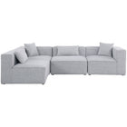 Meridian Furniture Cube Modular Sectional 4B - Sofas