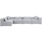 Meridian Furniture Cube Modular Sectional 5D - Sofas