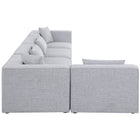 Meridian Furniture Cube Modular Sectional 5D - Sofas