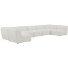 Meridian Furniture Miramar Modular Sectional 7B - Cream - Sofas