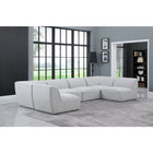 Meridian Furniture Miramar Modular Sectional 6D - Sofas