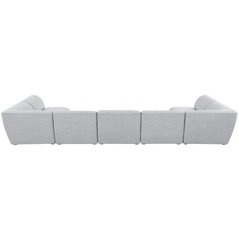 Meridian Furniture Miramar Modular Sectional 7B - Grey - Sofas