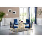 Meridian Furniture Gold Opal Velvet Dining Chair-Set of 2 - Dining Chairs