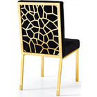 Meridian Furniture Gold Opal Velvet Dining Chair-Set of 2 - Dining Chairs