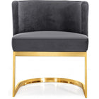 Meridian Furniture Gold Gianna Velvet Dining Chair - Dining Chairs