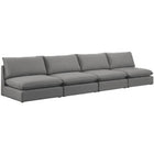Meridian Furniture Mackenzie Linen 160 Modular Sofa S160A - Grey - Sofas