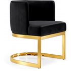 Meridian Furniture Gold Gianna Velvet Dining Chair - Dining Chairs