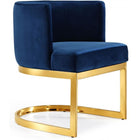 Meridian Furniture Gold Gianna Velvet Dining Chair - Dining Chairs