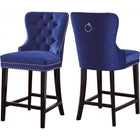 Meridian Furniture Nikki Velvet Stool-Set of 2 - Stools