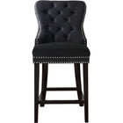 Meridian Furniture Nikki Velvet Stool-Set of 2 - Stools