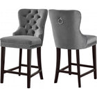 Meridian Furniture Nikki Velvet Stool-Set of 2 - Stools